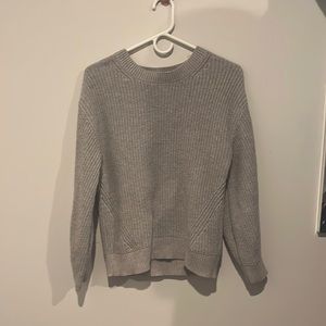 Gap XS grey knitted crew neck